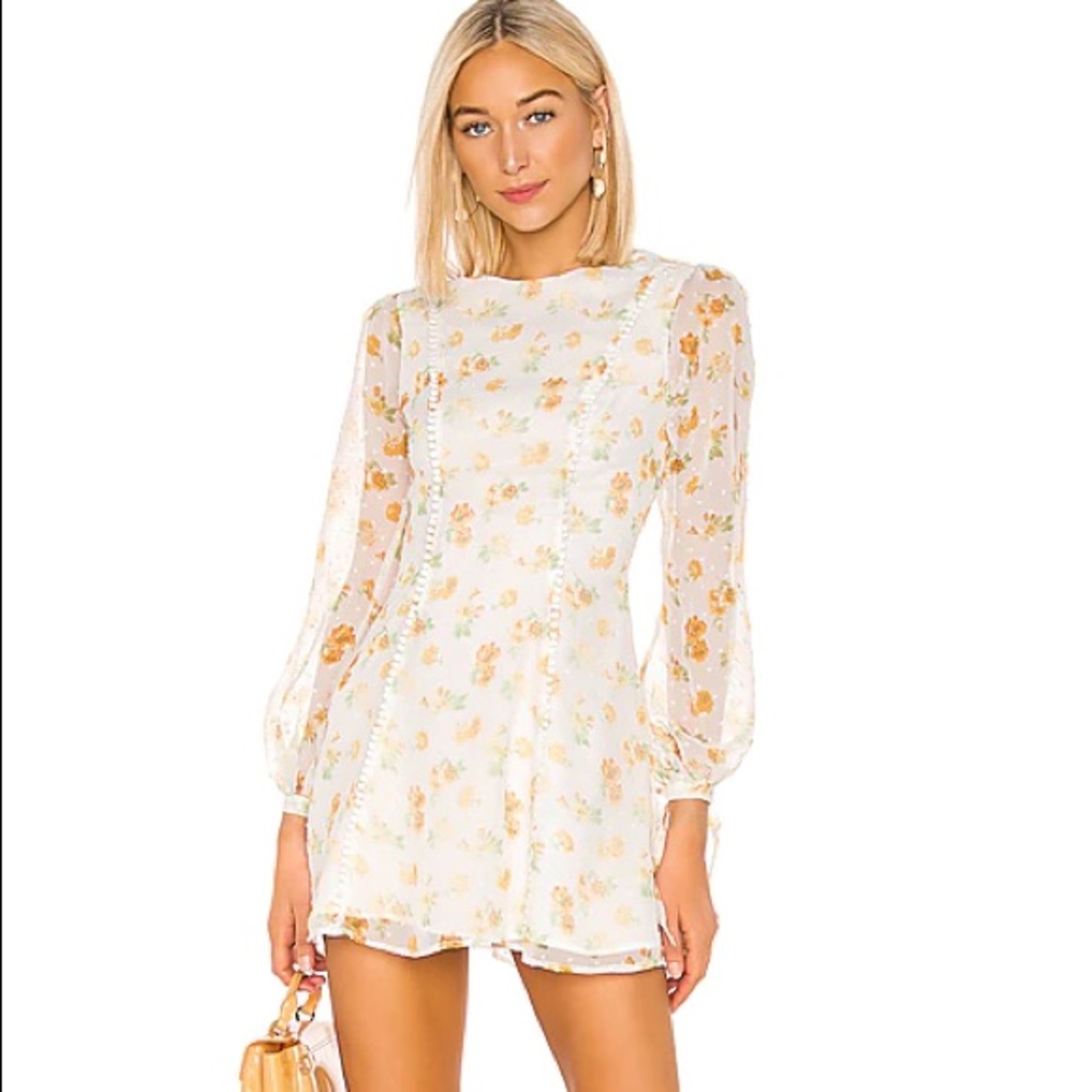 Revolve floral mini dress
